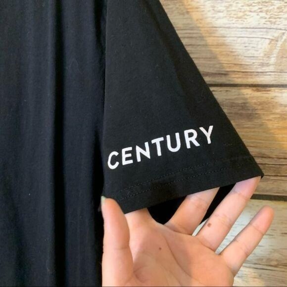 Peloton‎ Shirt size Medium Bike Century T-Shirt Black Tee 100 Rides M - Picture 5 of 6